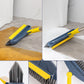 2-in-1 rotating long-handled V-shaped bristle floor brush