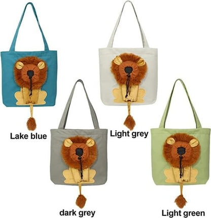 🦁2024 Cute Lion Shape Pet Shoulder Bag