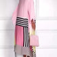 Pink Candy Stripe Kaftan