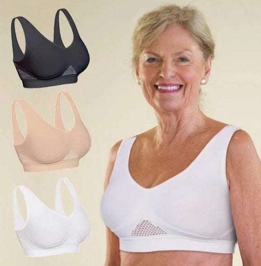 🔥🔥Breathable Cool Liftup Air Bra😀Buy 2 get 1 free