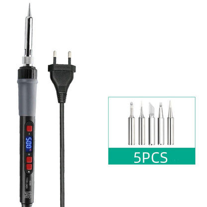 Digital Display Adjustable Temperature Soldering Iron Set