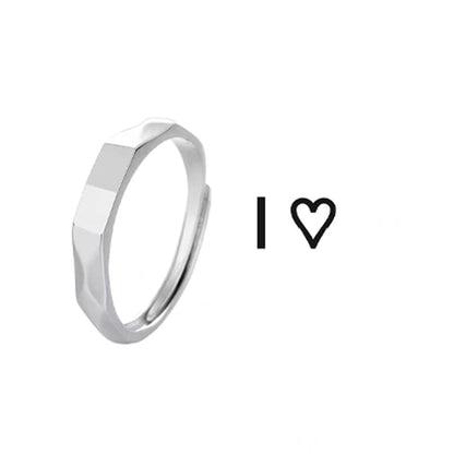 Adjustable Sculpted Ring I Love You Romantic Gift